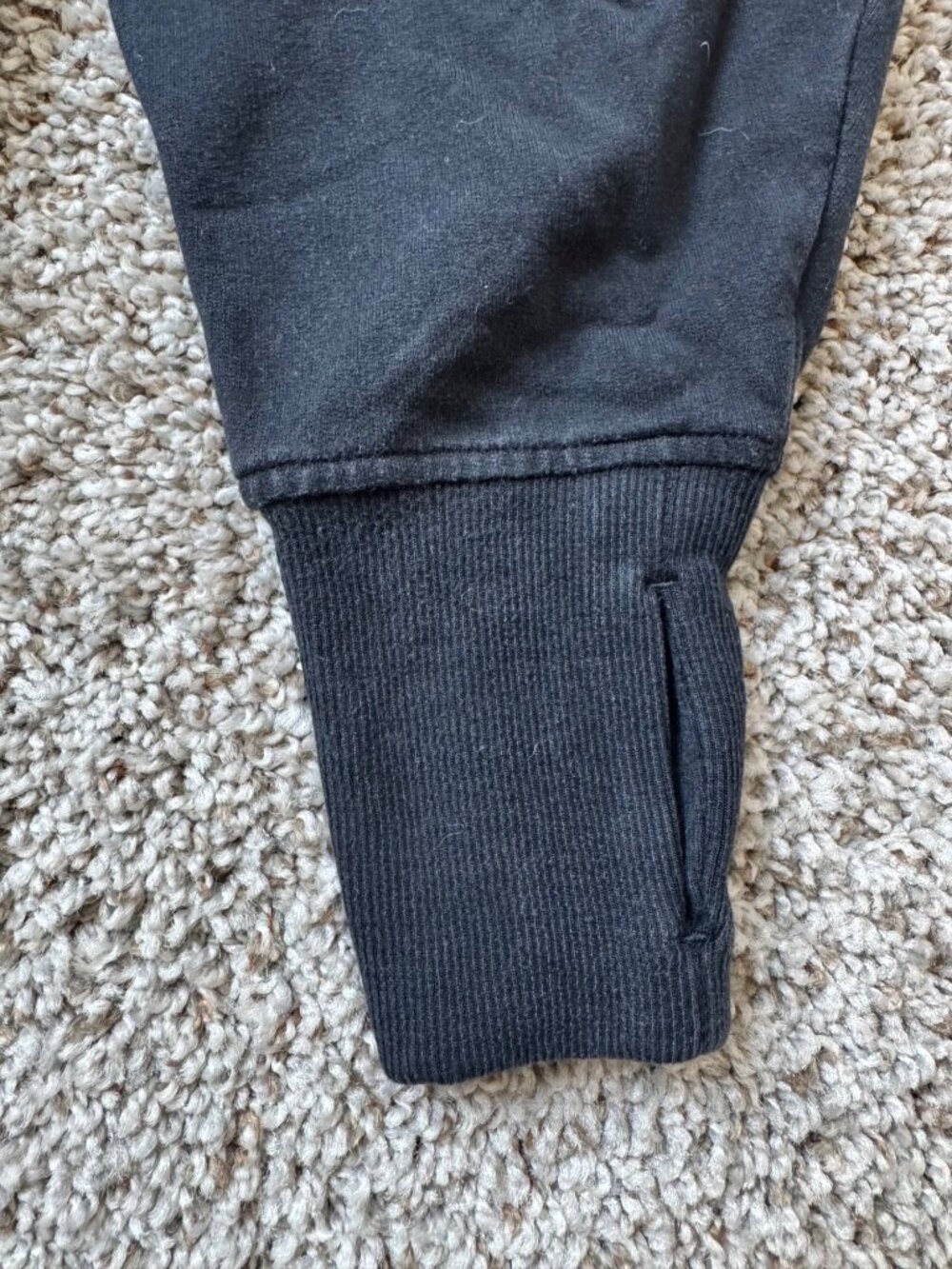 Athleta Womens Black Balance Sweatshirt Full-Zip Hoodie Thumbholes Size Medium - Picture 8 of 13